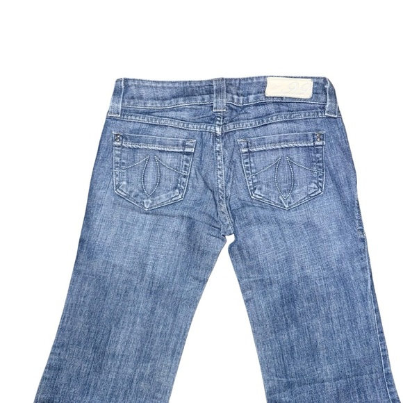 Level 99 Classic Blue Flared Women's Jeans - Picture 8 of 8